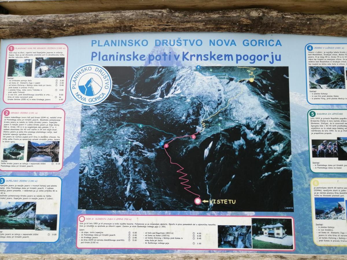 Pocitnisko Stanovanje Planja Soča المظهر الخارجي الصورة