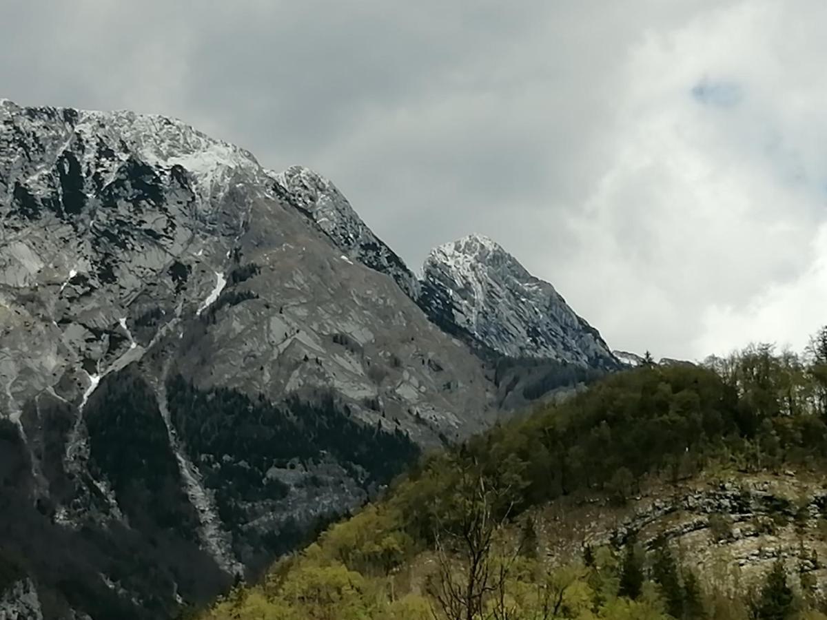 Pocitnisko Stanovanje Planja Soča المظهر الخارجي الصورة